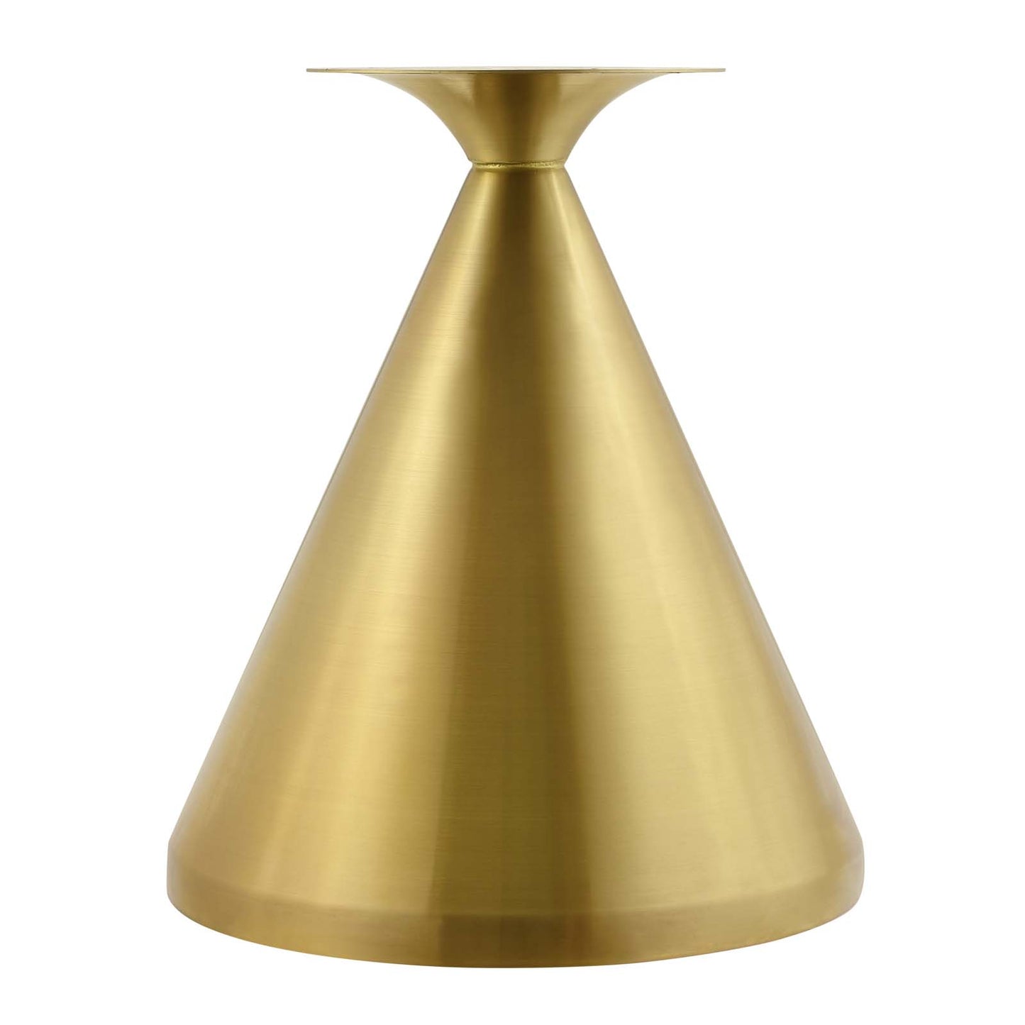 Tupelo 47" Dining Table Gold White by Modway