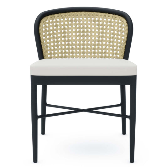 Melbourne Outdoor Patio Dining Side Chair in Ivory White by Modway