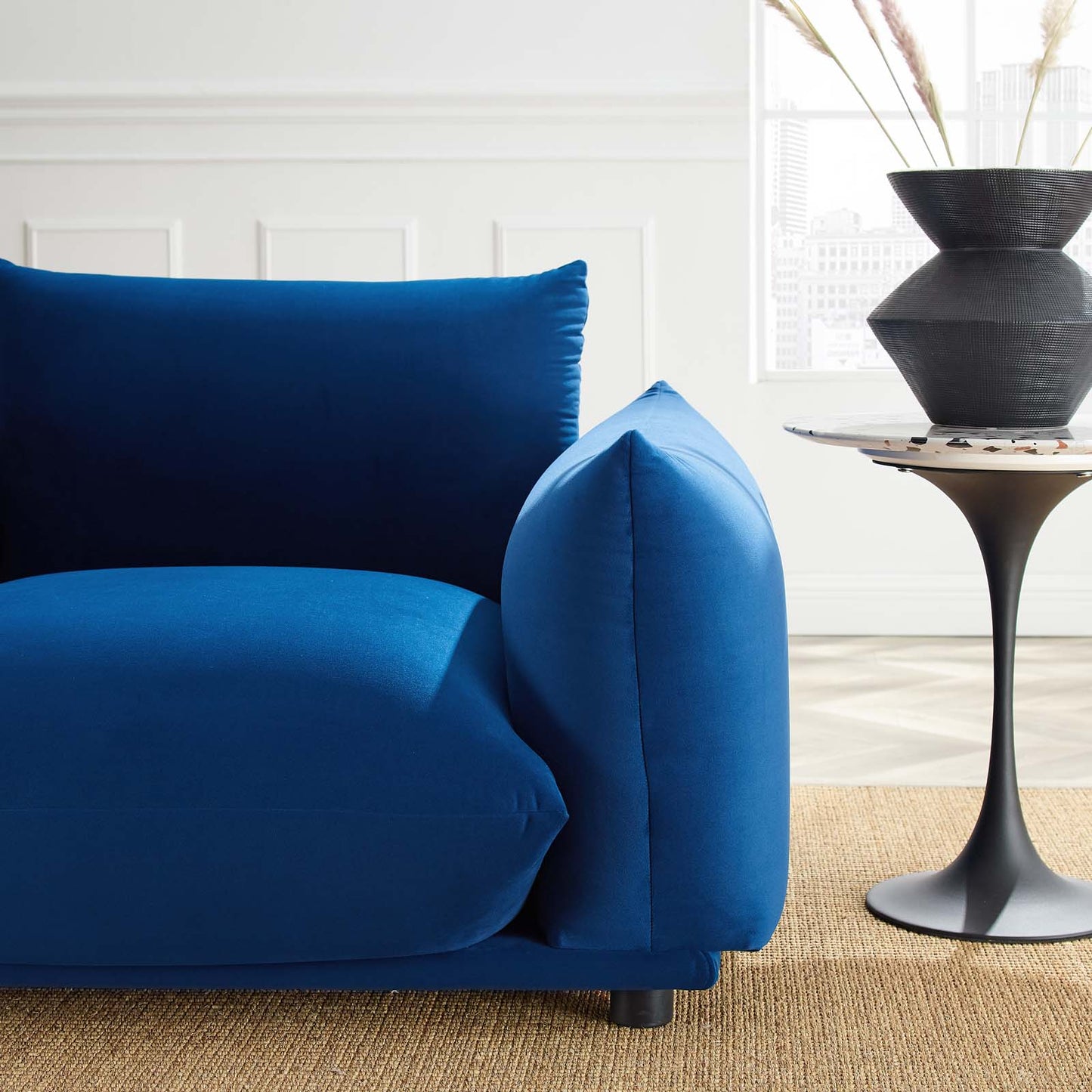 Copious Performance Velvet Armchair by Modway