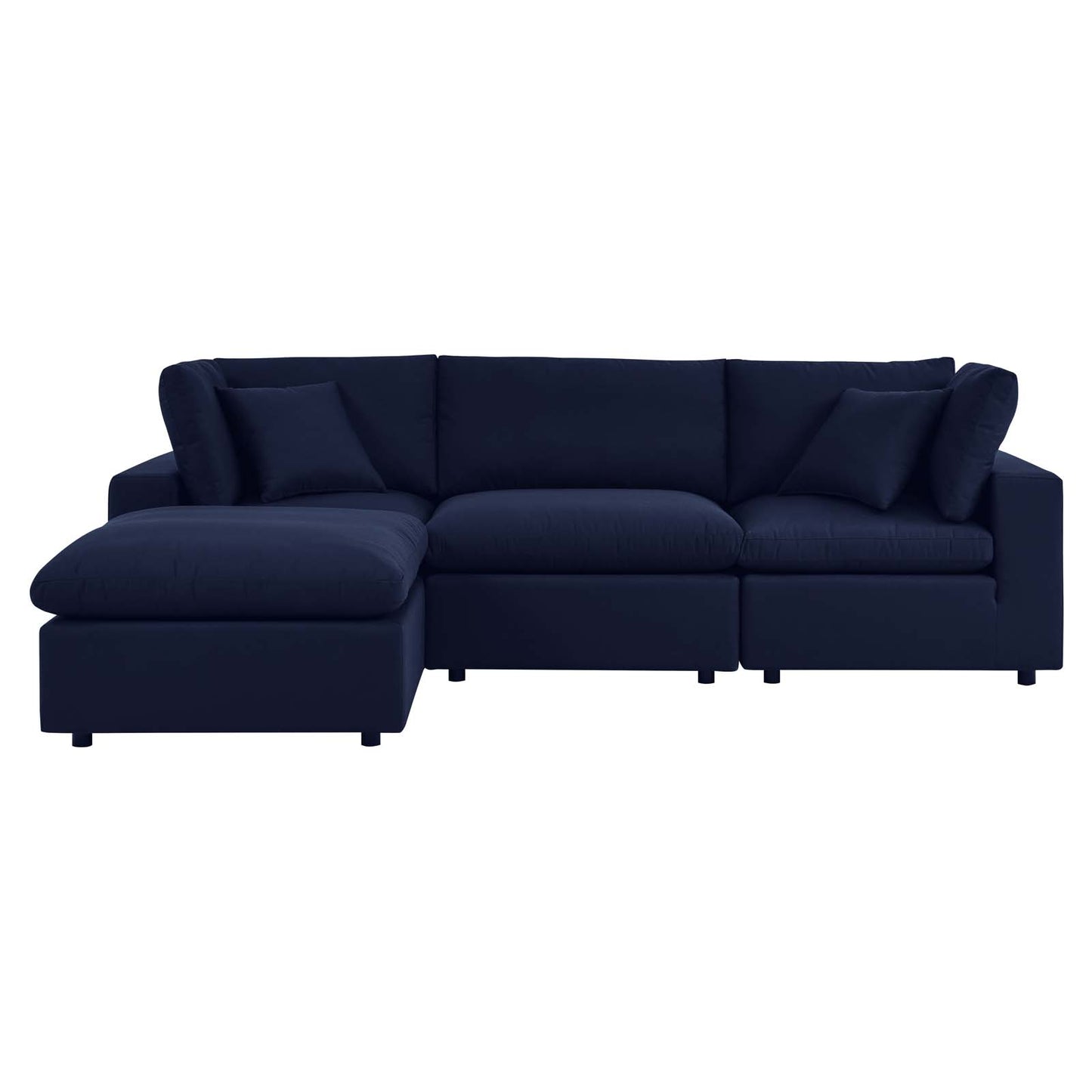 Commix 4-Piece Sunbrella Outdoor Patio Sectional Sofa by Modway