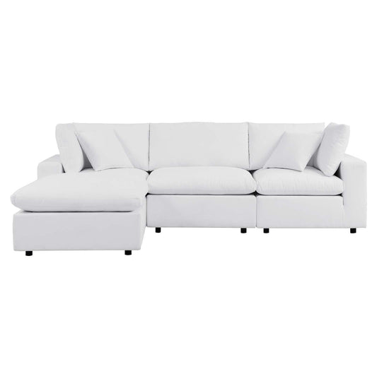 Commix 4-Piece Sunbrella Outdoor Patio Sectional Sofa by Modway