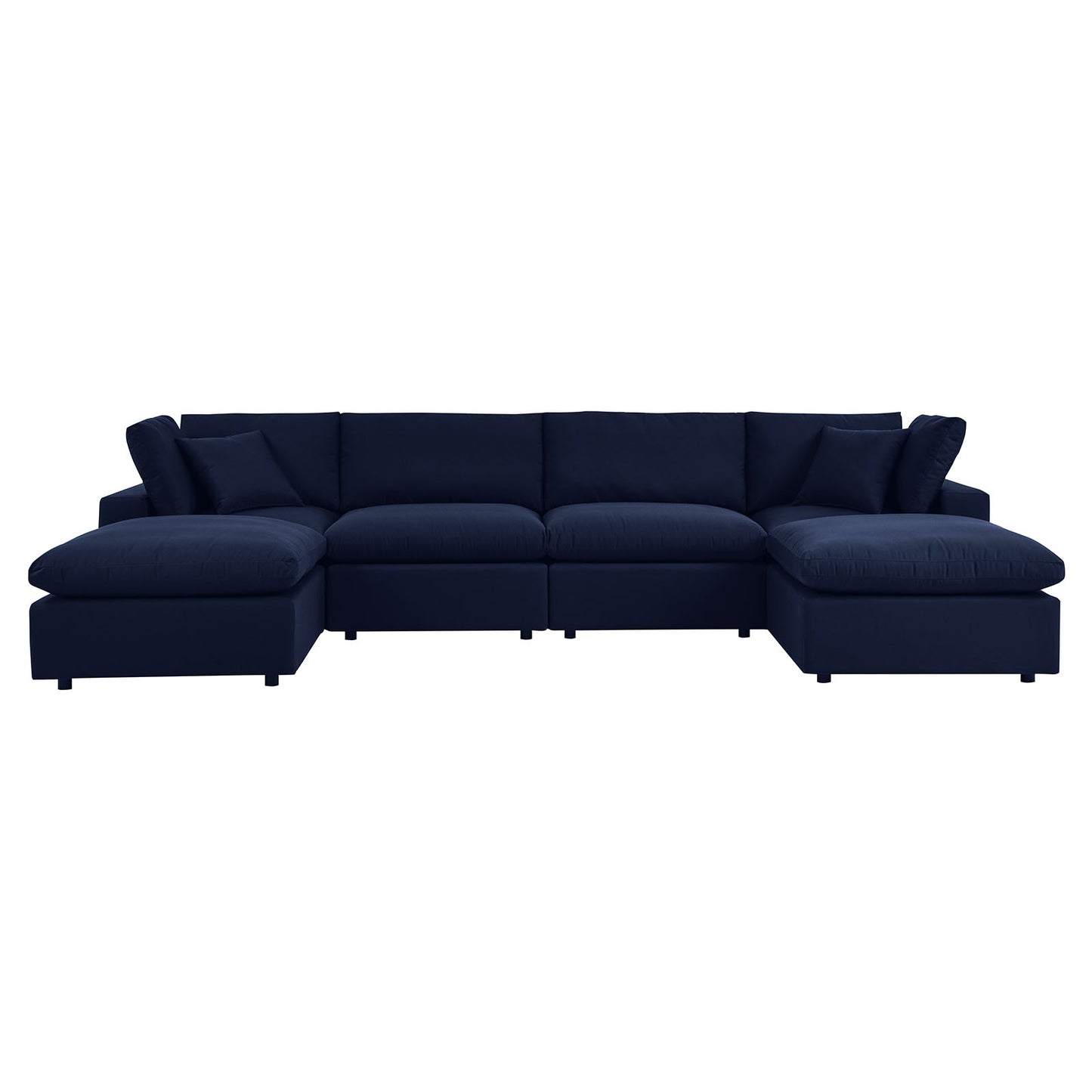 Commix 6-Piece Sunbrella Outdoor Patio Sectional Sofa by Modway