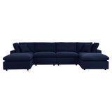 Commix 6-Piece Sunbrella Outdoor Patio Sectional Sofa by Modway