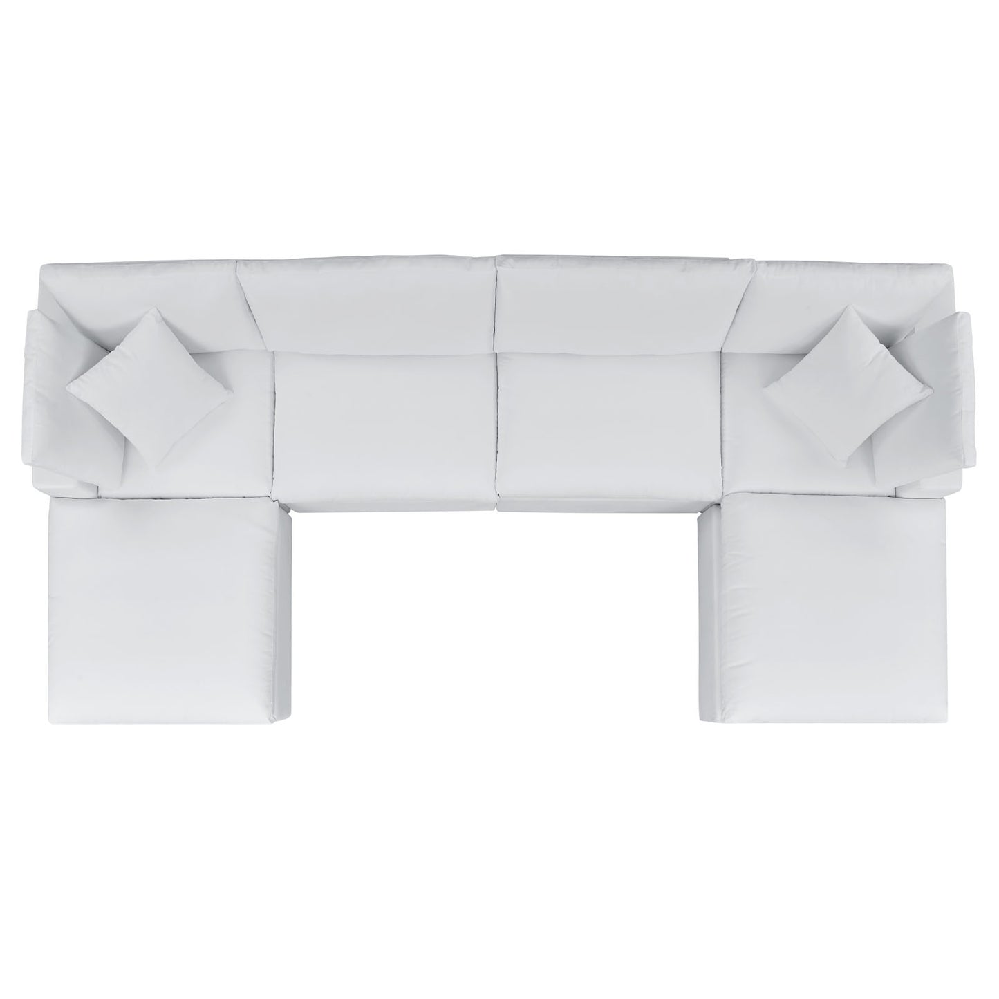 Commix 6-Piece Sunbrella Outdoor Patio Sectional Sofa by Modway