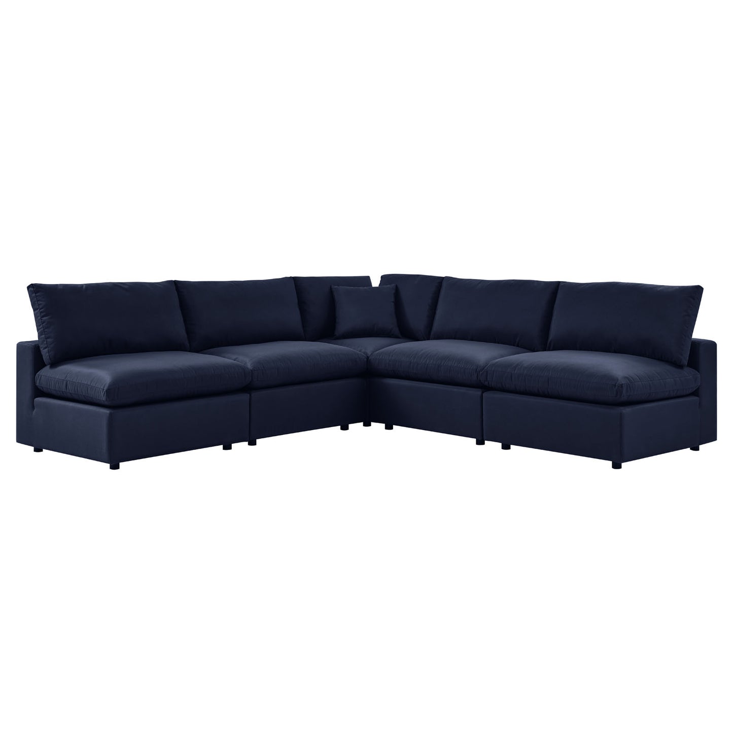 Commix 5-Piece Outdoor Patio Sectional Sofa by Modway