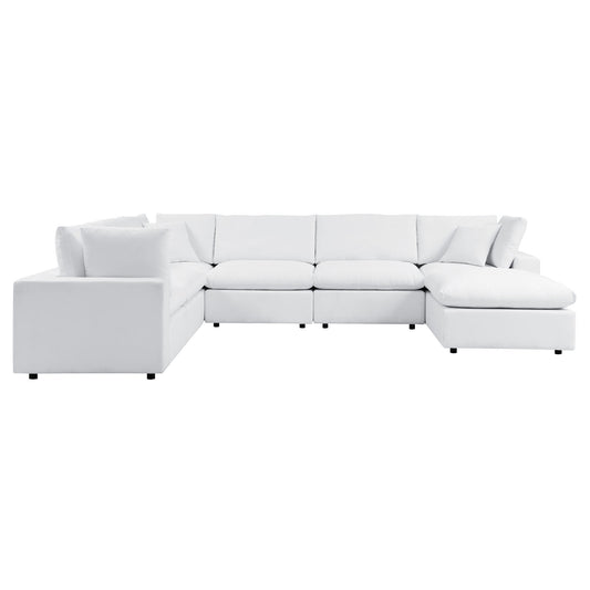 Commix 7-Piece Sunbrella Outdoor Patio Sectional Sofa by Modway