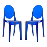 Casper Dining Chairs Set of 2 by Modway