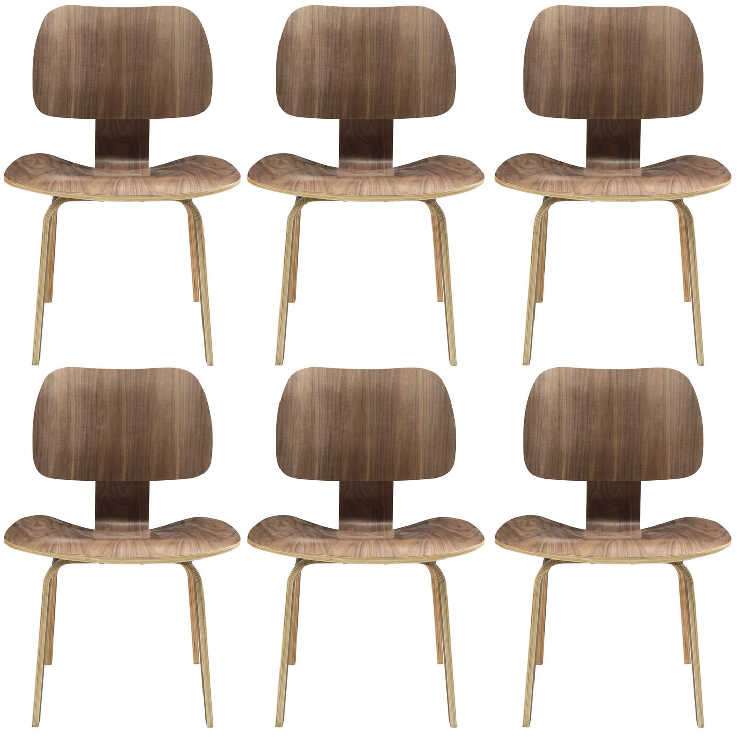 Fathom Dining Chairs Set of 6 by Modway
