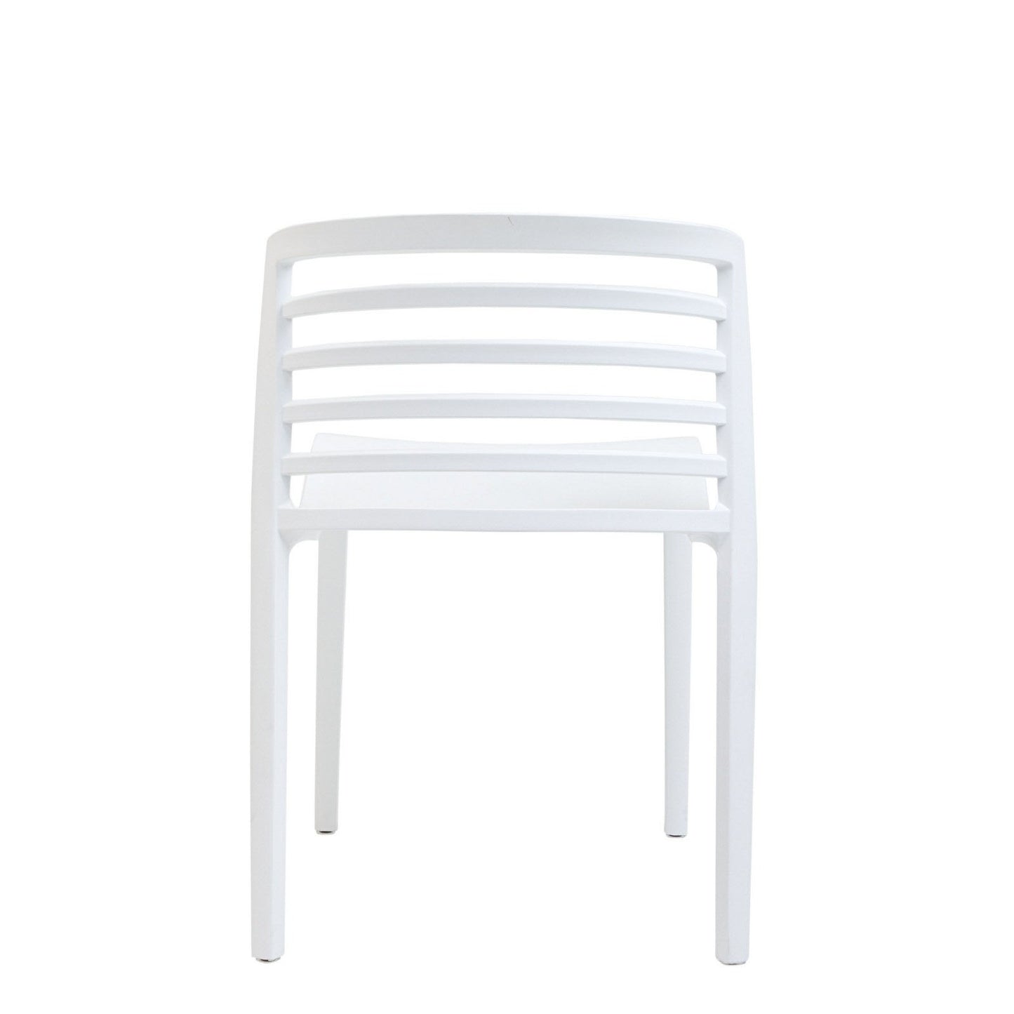 Curvy Dining Chairs (Set of 2) White by Modway