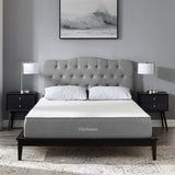 Flexhaven 10" Full Memory Mattress in White by Modway