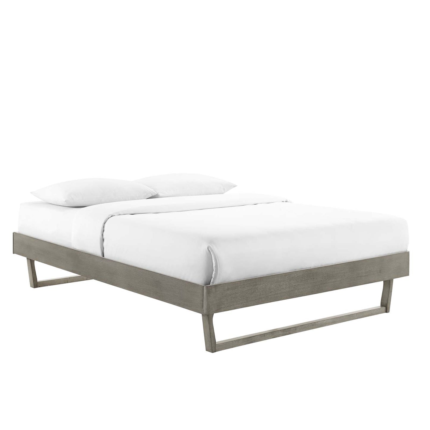 Billie King Wood Platform Bed Frame by Modway