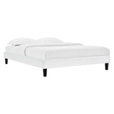 Reign Queen Performance Velvet Platform Bed Frame by Modway