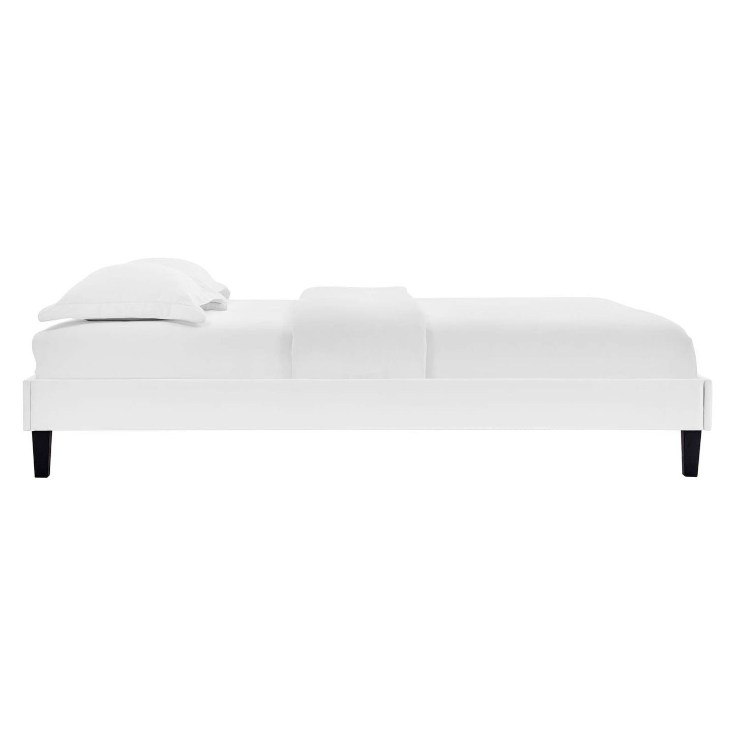 Reign Queen Performance Velvet Platform Bed Frame by Modway
