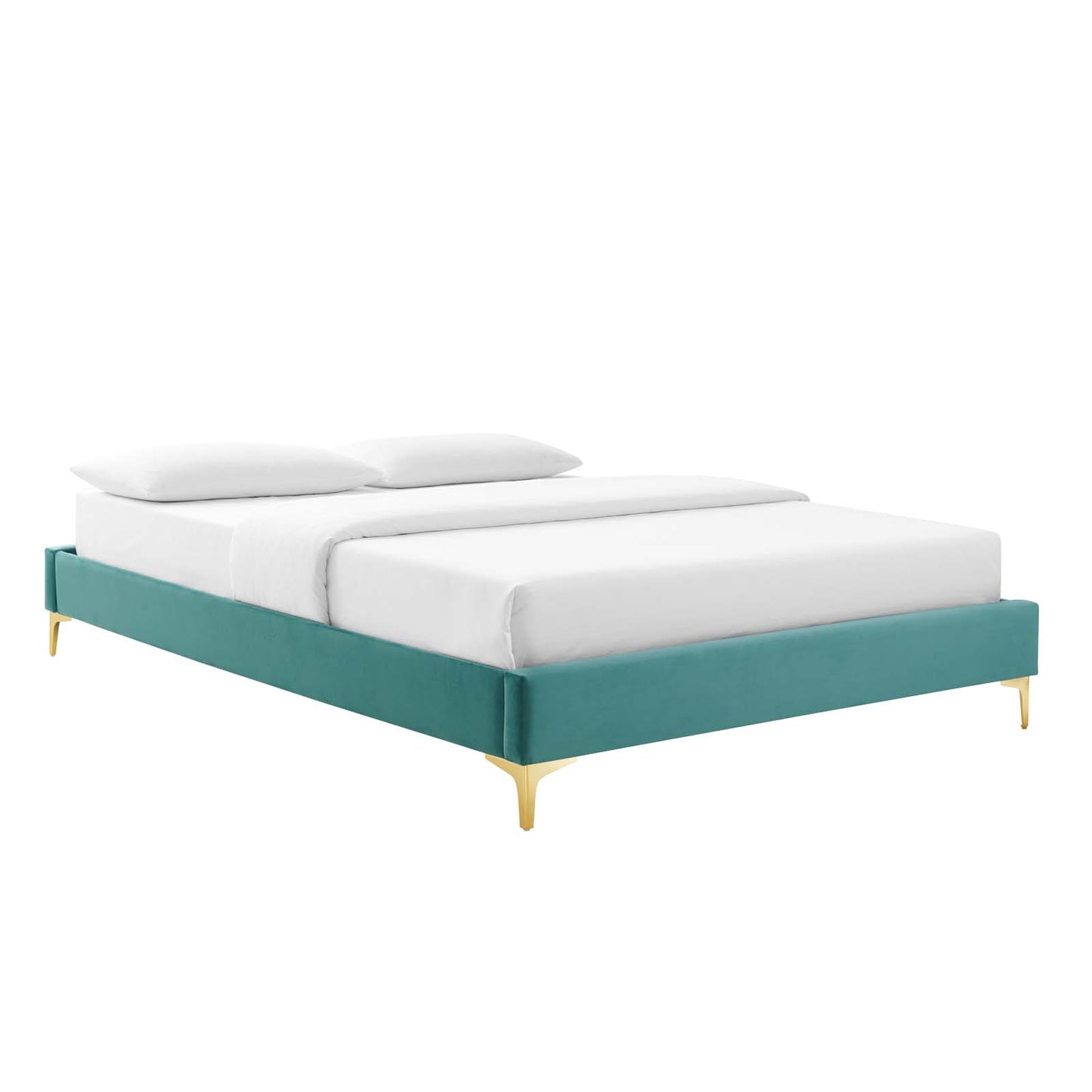 Sutton Twin Performance Velvet Bed Frame by Modway