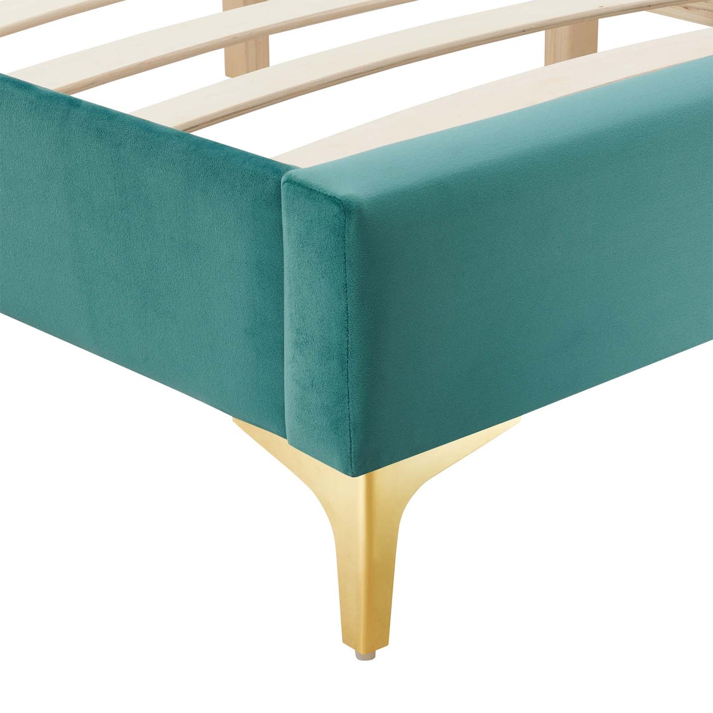 Sutton Twin Performance Velvet Bed Frame by Modway