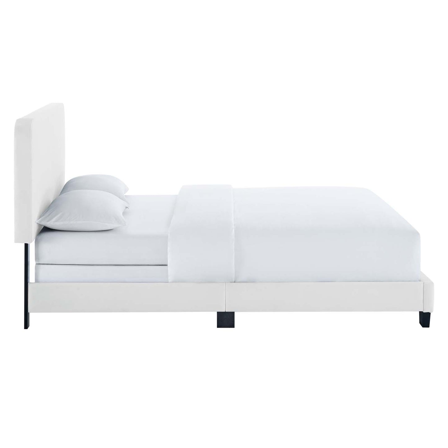 Celine Channel Tufted Performance Velvet Twin Bed by Modway