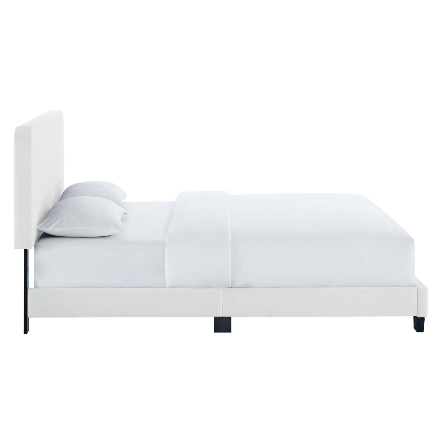 Celine Channel Tufted Performance Velvet King Platform Bed by Modway