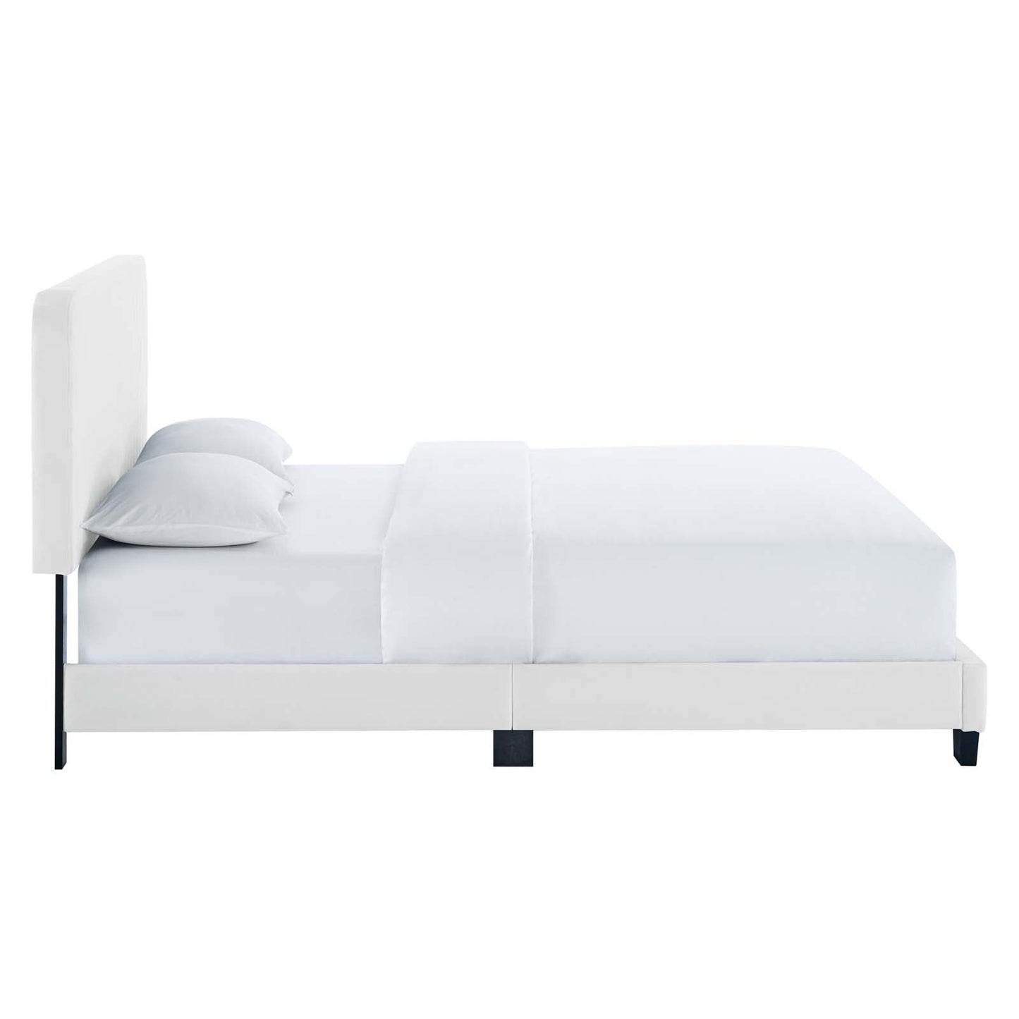 Celine Channel Tufted Performance Velvet Queen Platform Bed by Modway