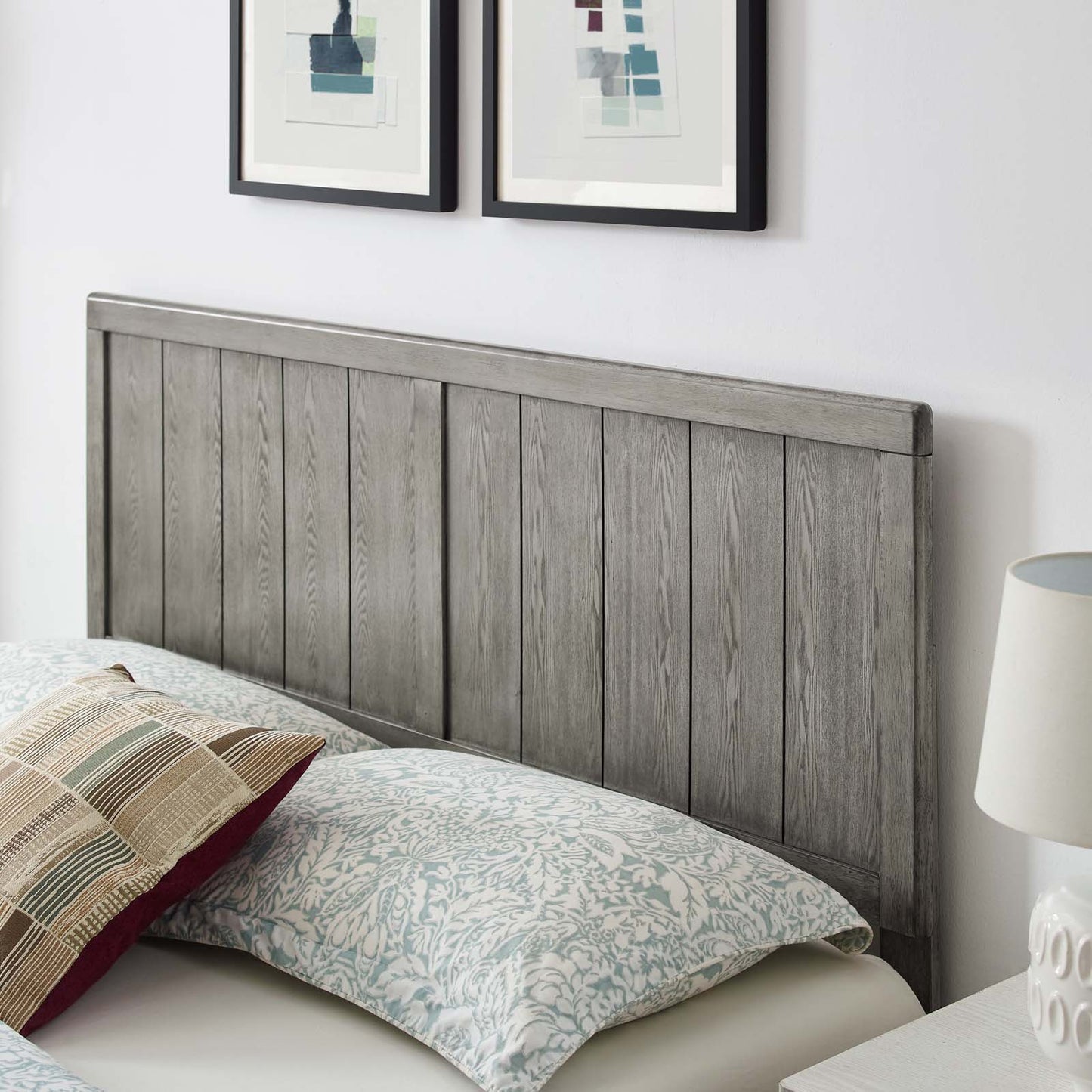 Alana Queen Wood Platform Bed With Splayed Legs by Modway