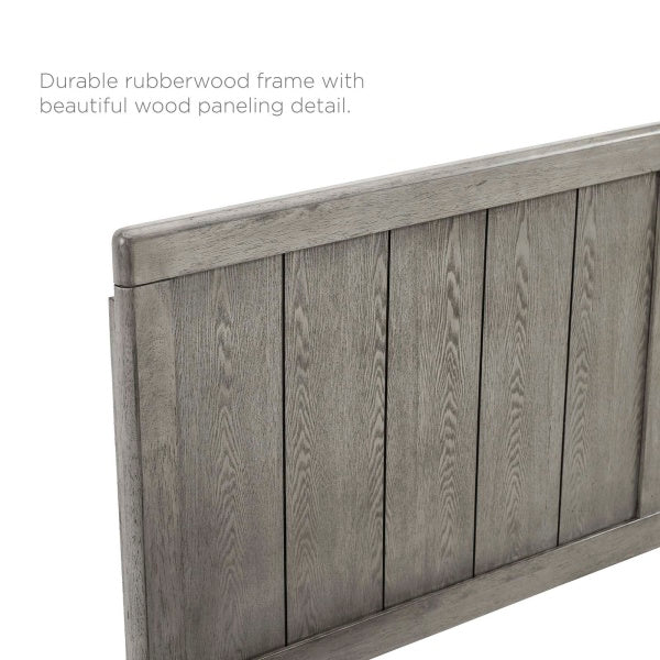 Alana Queen Wood Platform Bed With Splayed Legs by Modway