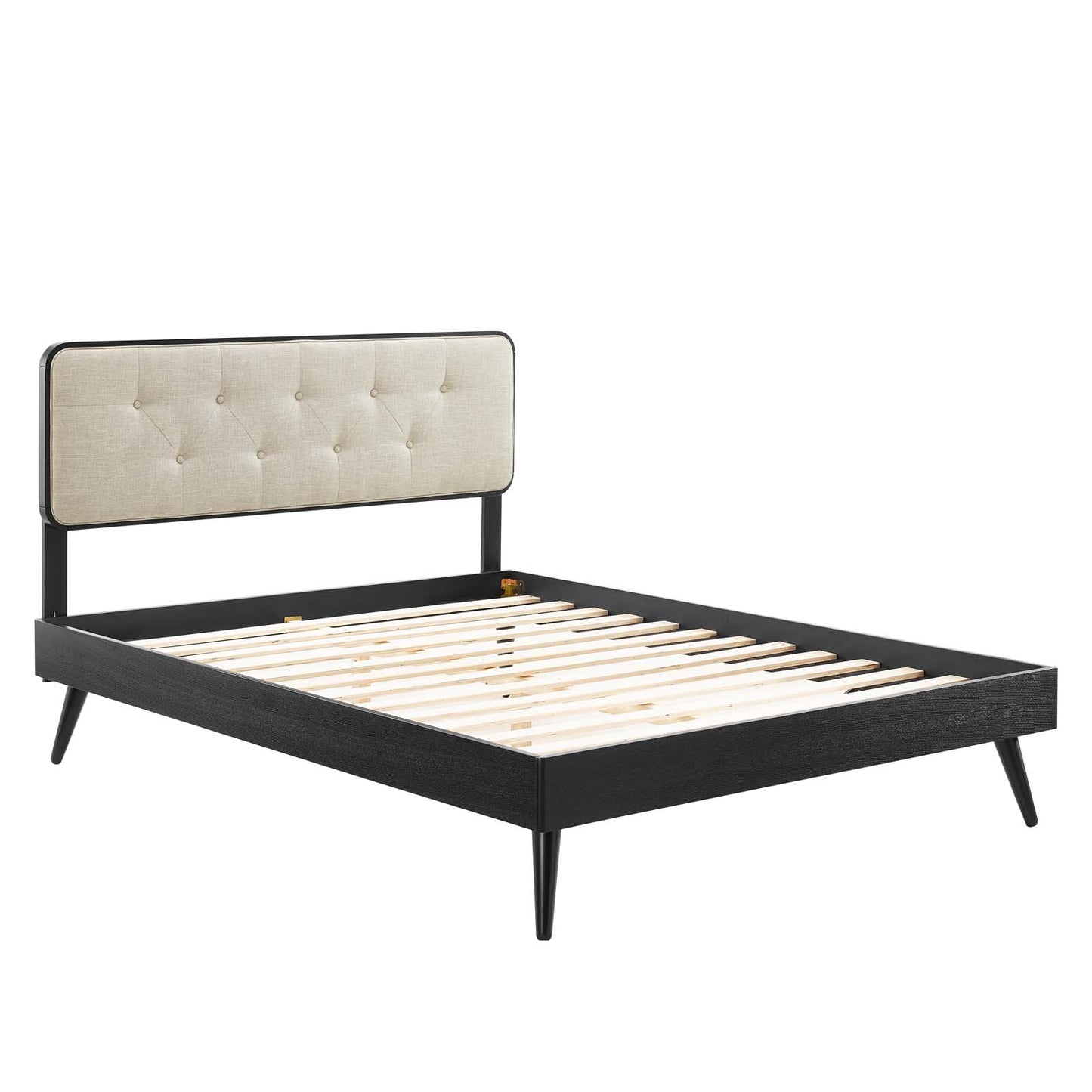Bridgette Queen Wood Platform Bed With Splayed Legs by Modway