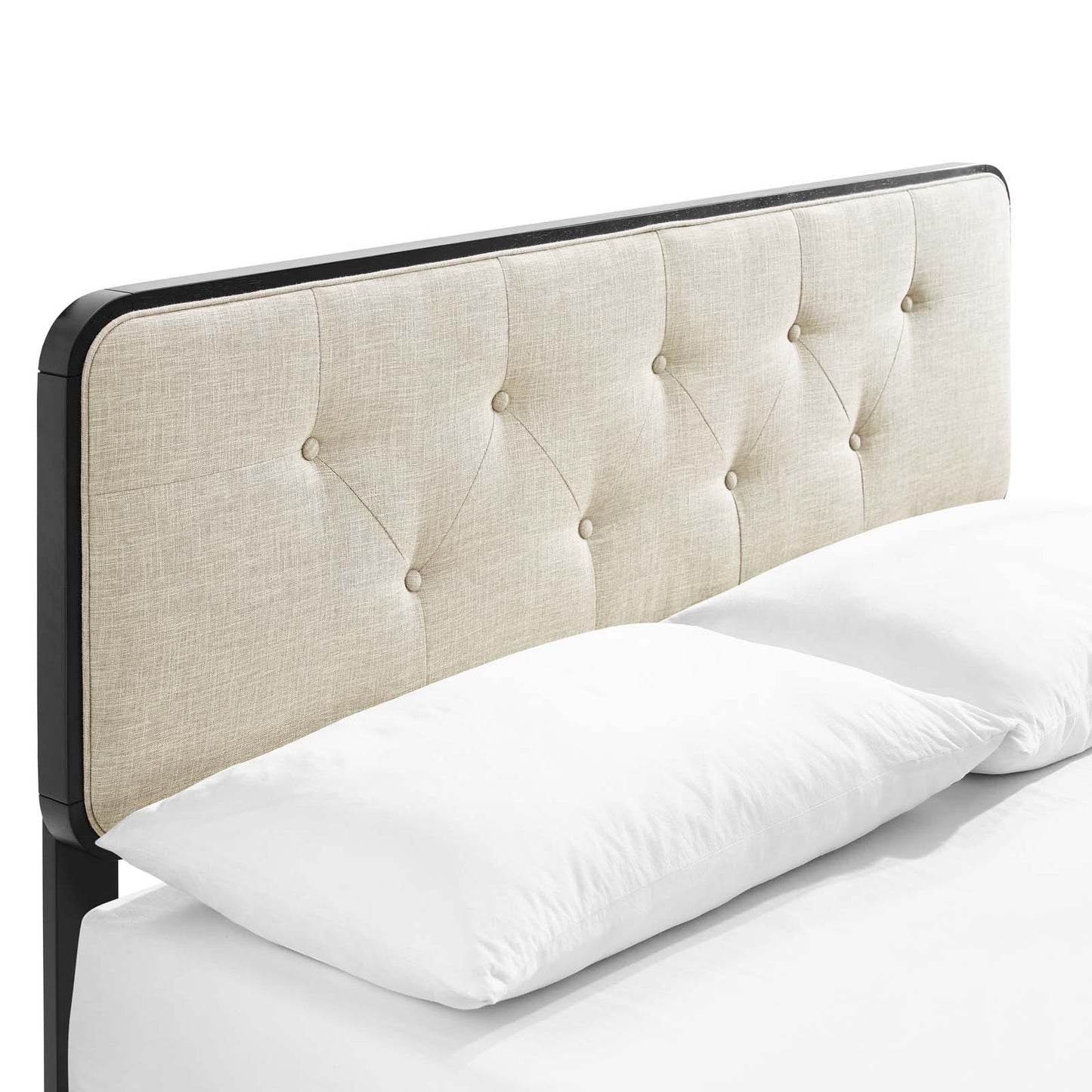 Bridgette Queen Wood Platform Bed With Splayed Legs by Modway