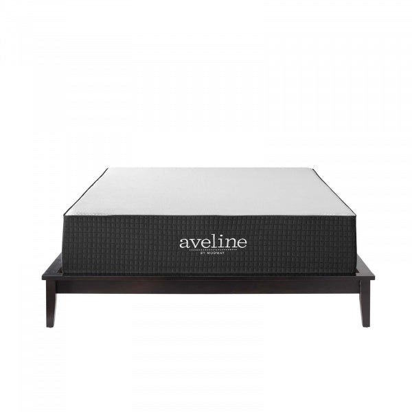 Aveline 12" Memory Foam Twin Mattress White by Modway