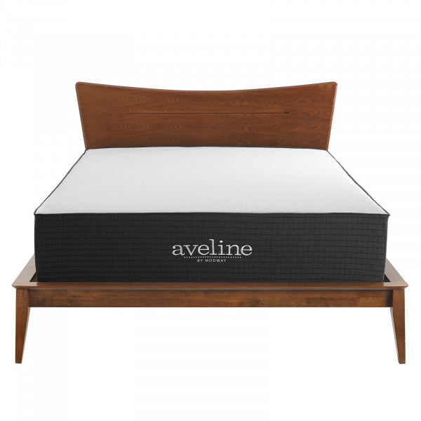 Aveline 14" Memory Foam Full Mattress White by Modway