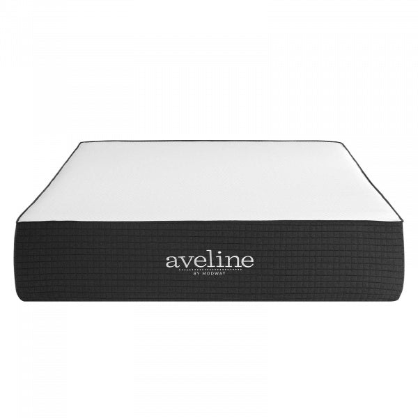 Aveline 14" Memory Foam Full Mattress White by Modway