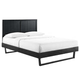 Alana Full Wood Platform Bed With Angular Frame by Modway