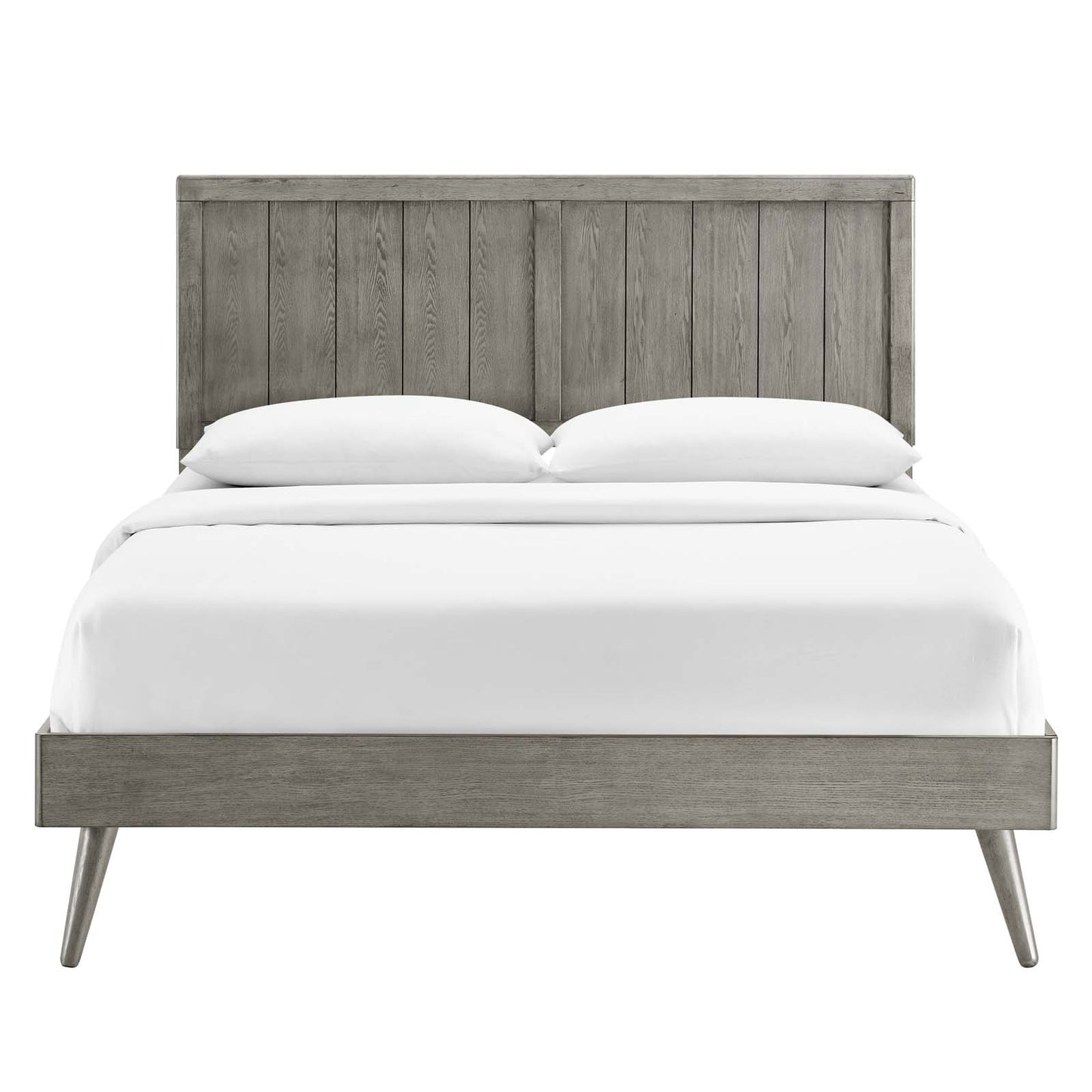 Alana Full Wood Platform Bed With Splayed Legs by Modway