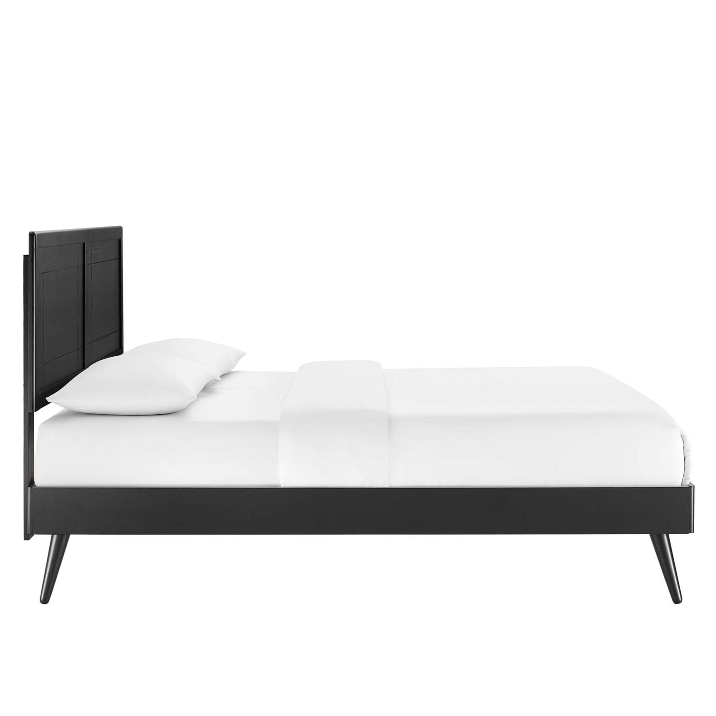 Marlee Full Wood Platform Bed With Splayed Legs by Modway