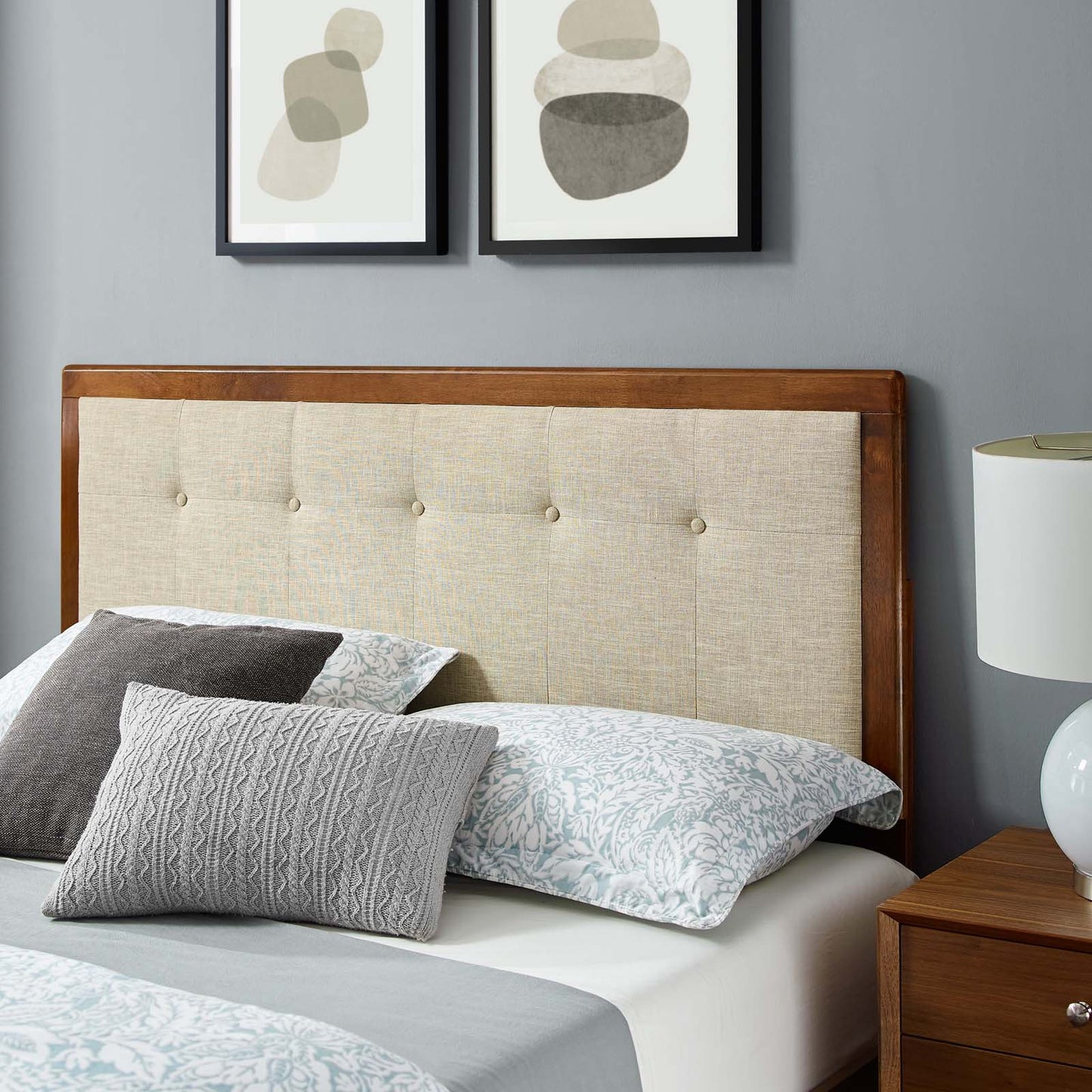 Willow Twin Wood Platform Bed With Splayed Legs by Modway