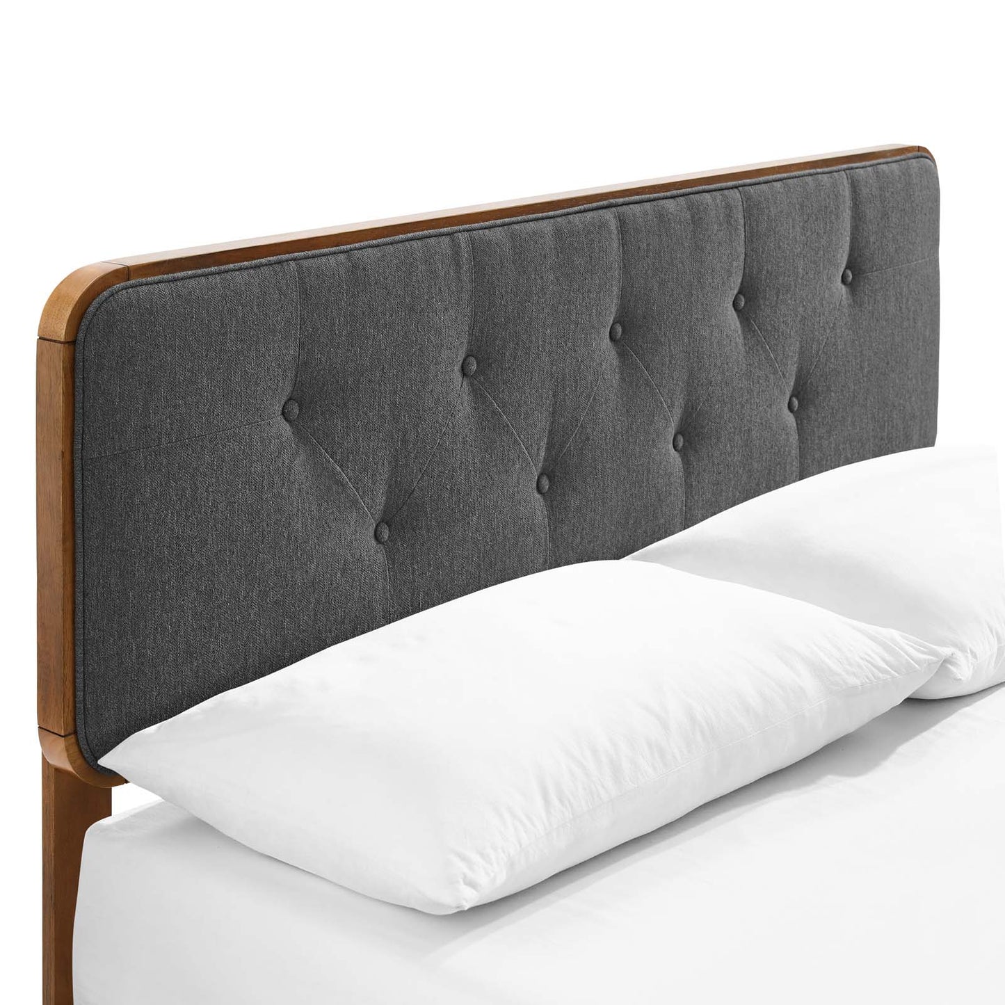 Bridgette King Wood Platform Bed With Angular Frame by Modway