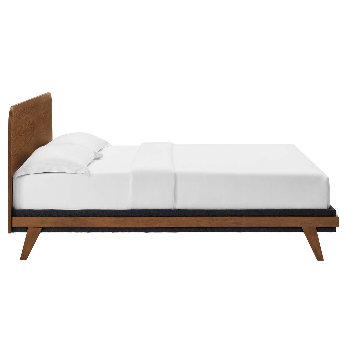 Dylan Queen Platform Bed in Walnut by Modway