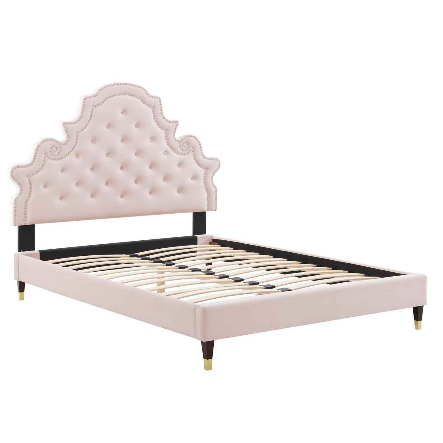 Gwyneth Tufted Performance Velvet King Platform Bed by Modway