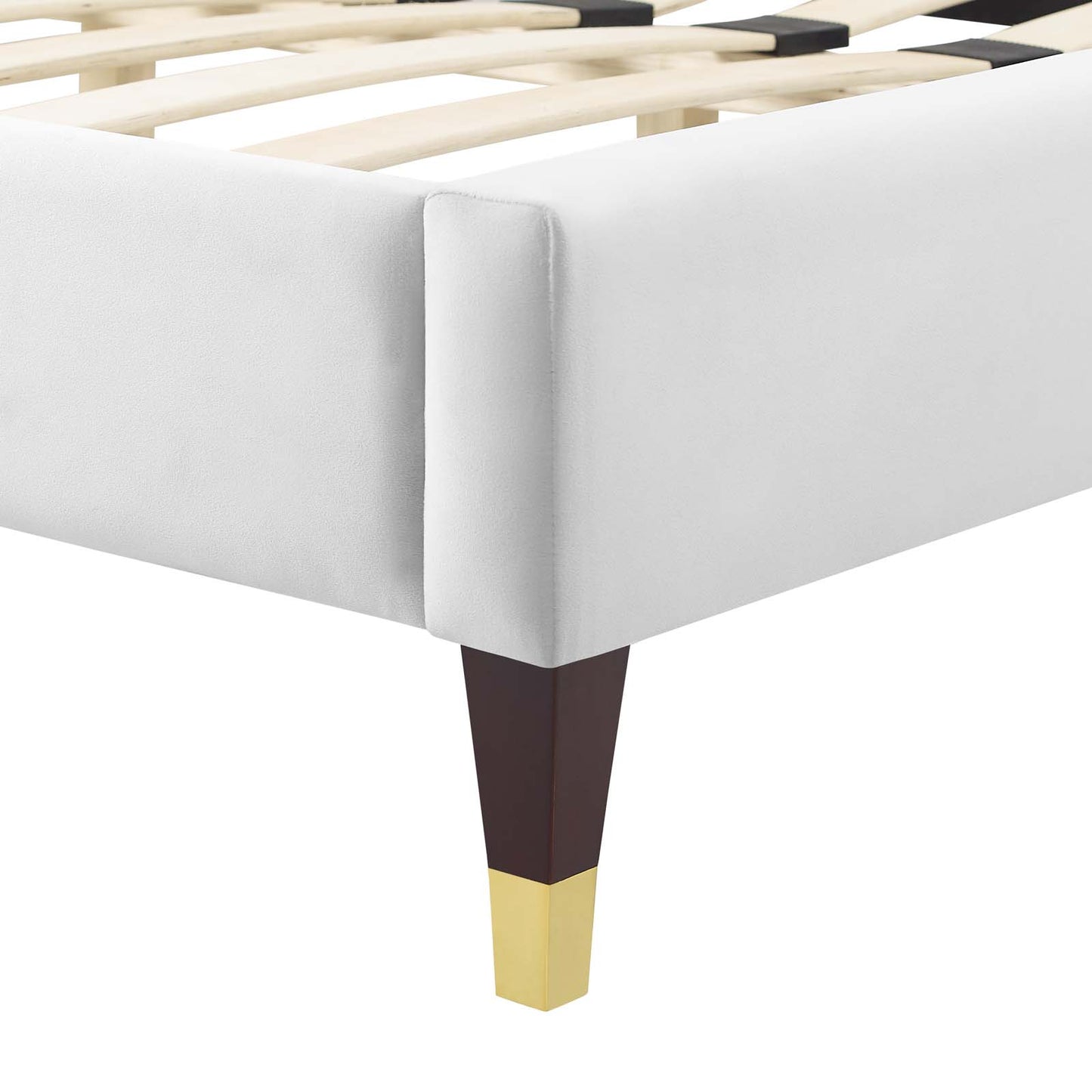 Alexandria Tufted Performance Velvet Twin Platform Bed by Modway
