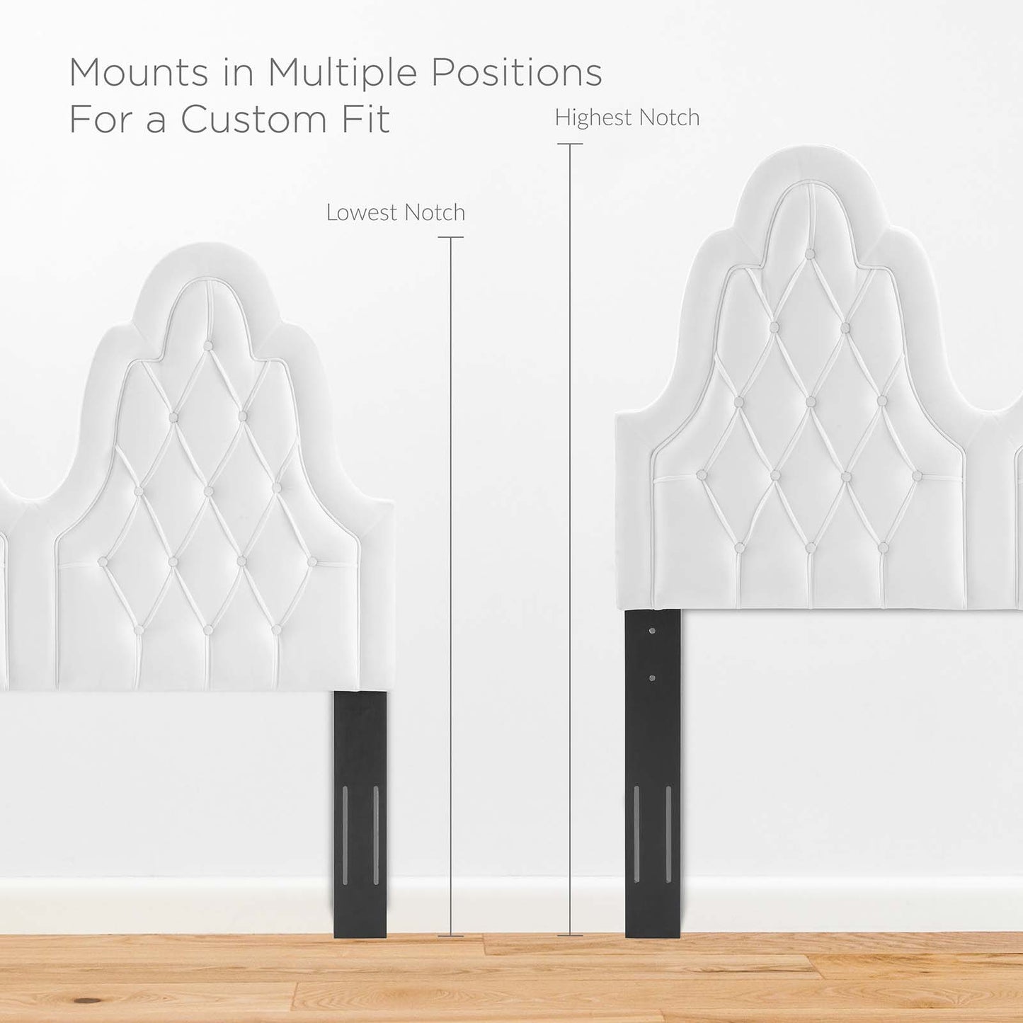 Alexandria Tufted Performance Velvet Twin Platform Bed by Modway