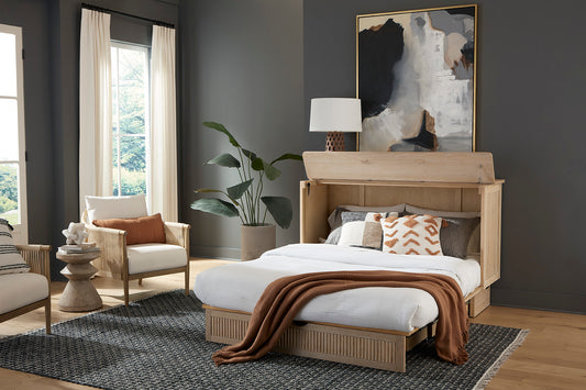 Arason Creden-ZzZ Key West Queen Murphy Cabinet Bed In A Box