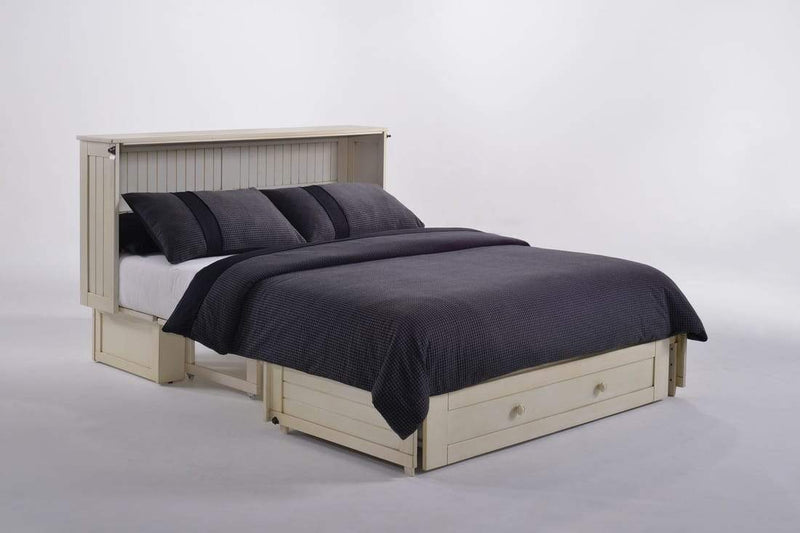 Daisy Queen Murphy Cabinet Bed Buttercream - Futons 4 Less