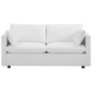 Activate Upholstered Fabric Sofa in White by Modway