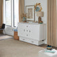 Arason Creden-ZzZ Kingston White Queen Murphy Cabinet Bed In A Box