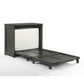 Night and Day Orion Dark Chocolate Twin Murphy Cabinet Bed In A Box