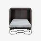 Night & Day San Sebastian Cabinet Murphy Bed In Box Twin Espresso with Sealy Gel Memory Foam Mattress