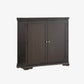 Night & Day San Sebastian Cabinet Murphy Bed In Box Twin Espresso with Sealy Gel Memory Foam Mattress