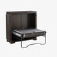 Night & Day San Sebastian Cabinet Murphy Bed In Box Twin Espresso with Sealy Gel Memory Foam Mattress