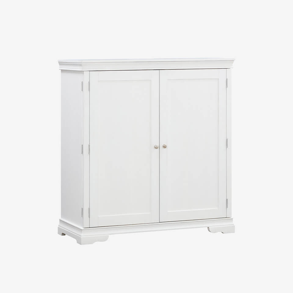 Night & Day San Sebastian Cabinet Murphy Bed In Box Twin White with Sealy Gel Memory Foam Mattress