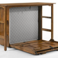 Night & Day Siesta Murphy Desk Bed in Dark Chocolate Finish
