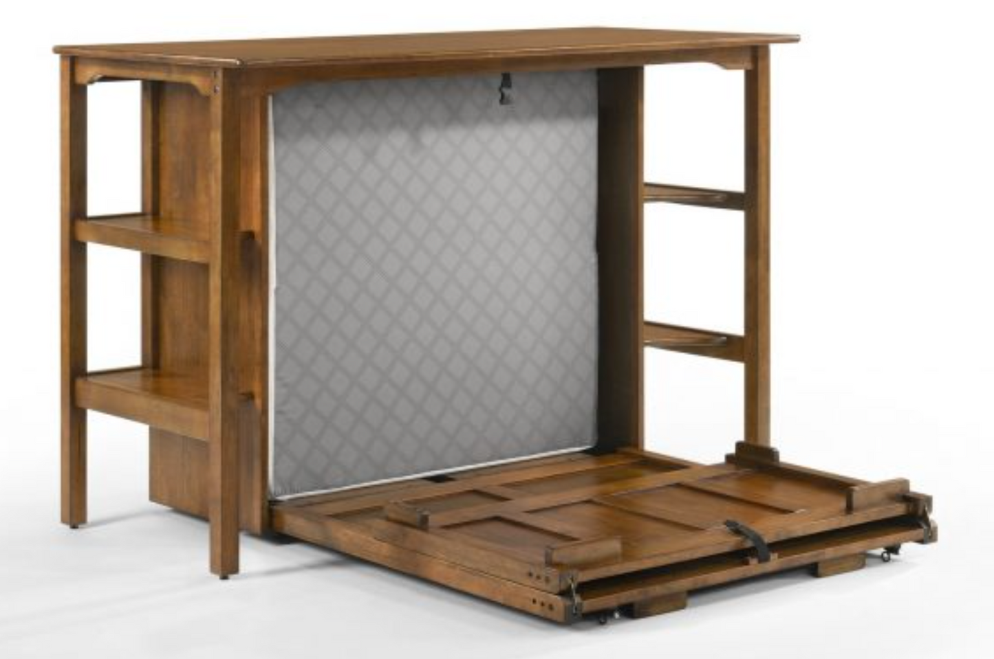 Night & Day Siesta Murphy Desk Bed in Dark Chocolate Finish