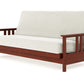 Durango Warm Cherry Full Wall Hugger Futon Frame from Strata Furniture
